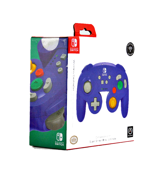 PowerA Mando Inalámbrico GameCube Nintendo Switch Púrpura