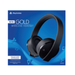 Gold Wireless Headset for Playstation 4