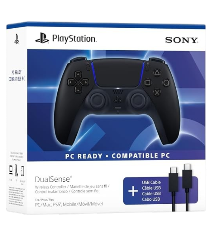 prod-002 PlayStation DualSense Wireless Control – USB Cable for PC - Imagen 1
