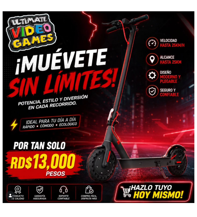 prod-007 Scooter Electrico - Imagen 1